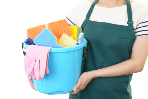 Professional one off cleaning service in a home interior