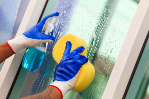 Thorough kitchen deep cleaning with detailed care