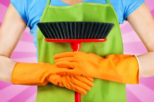 Clean carpet after professional stain and odor removal