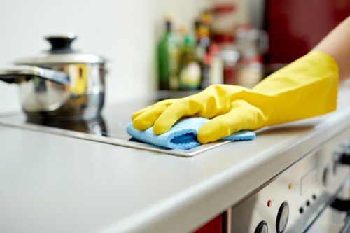 Employee identifying hazards in a work environment
