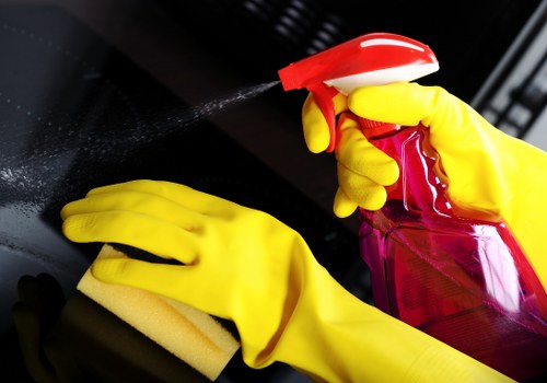 Residential window cleaning bringing more sunlight into a home